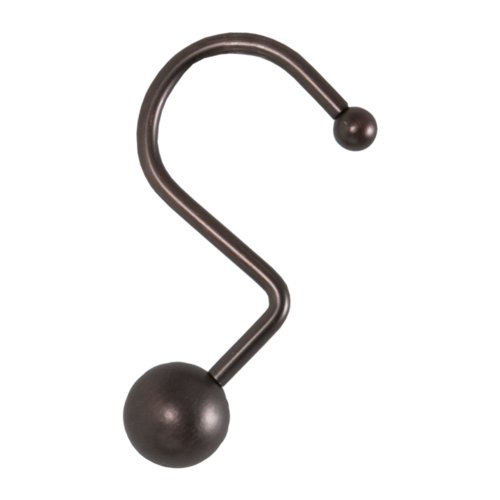 Book Cover Maytex Mills 90079 Ball  Shower Hooks,  Oil Rubbed Bronze
