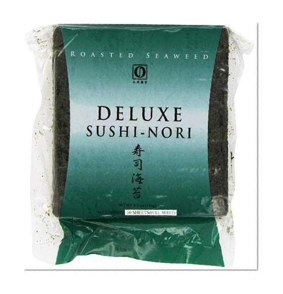 Book Cover Nagai Deluxe Sushi Nori, 50 Count