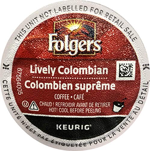Book Cover Folgers Gourmet Selections Lively Colombian Coffee K-Cups, 24 Count (Pack of 4) - Packaging May Vary