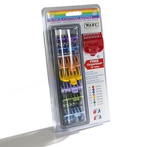 Wahl Peignes en plastique avec code couleur pour tondeuse standard