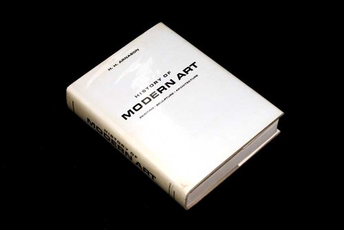 Book Cover History of MODERN ART, by H.H. Arnason 1968 HC FIRST EDITION w/dj