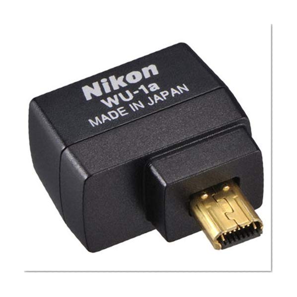 Nikon WU-1a Wireless Mobile Adapter 27081  for Nikon Df, Nikon 1 S2, COOLPIX P530, D3300, COOLPIX P7800, COOLPIX P330, COOLPIX A, D7100, COOLPIX P520, D5200, D3200 Base