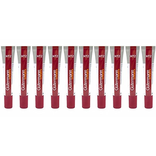 Gütermann Lot de 10 tubes de colle spécial textile HT2, 30 g