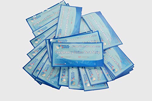 ClinicalGuardÂ® HCG Pregnancy Test Strips (Individually-Sealed, Pack of 25)