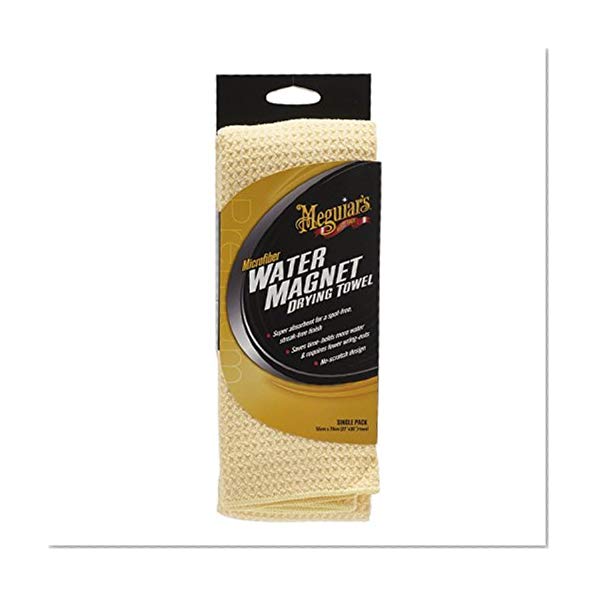Meguiar's X2000EU Chiffon Microfibre Absorbeur Magnétique 55.9 x 76.2 cm