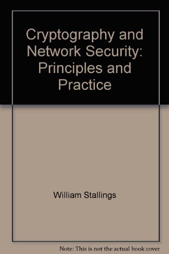 Cryptography and Network Security: Principles and Practice