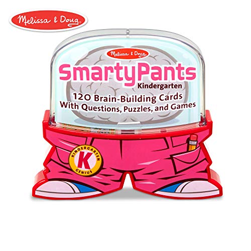 Melissa & Doug Smarty Pants Kindergarten Card Set (Trivia Games, Educational Card Set for Kids, Developed with Educators, 120 Cards)