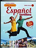 Practice Workbook Teacher's Edition (Espanol Santillana, Middle School 1A)