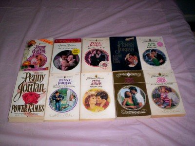 Penny Jordan - (Set of 10) - Not a Boxed Set (A Cure for Love - Taken OverA Reason For Being - So Close and No Closer - The Tycoon's Wife - The Perfect Match ? - Power Games - Mistaken Adversary)
