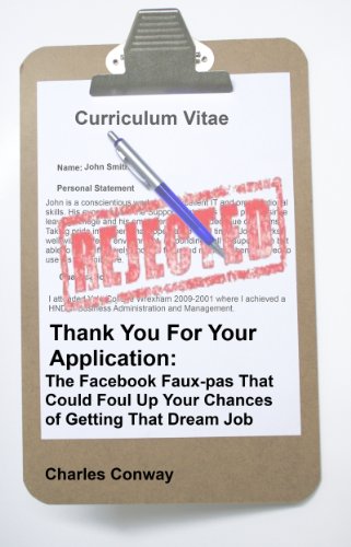 Thank You For Your Application: The Facebook Faux-pas That Could Foul Up Your Chances of Getting That Dream Job