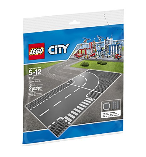 Book Cover LEGO City Town T-Junction and Curve Plate 7281 Building Kit