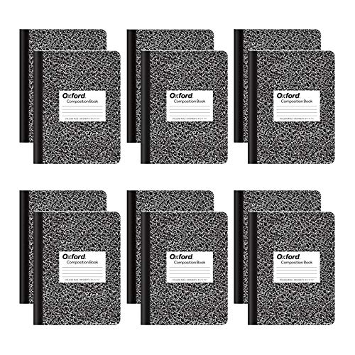 Book Cover Oxford Composition Notebooks, College Ruled Paper, 9-3/4