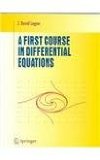 First Course in Differential Equations