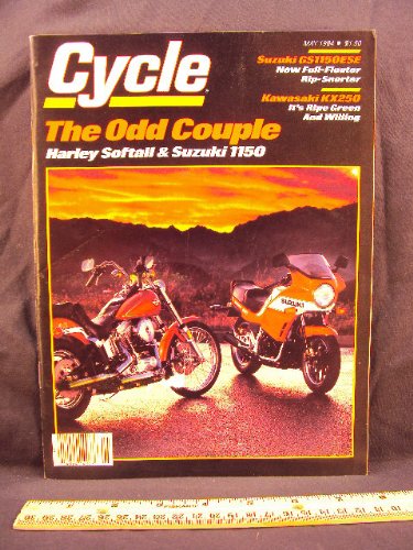 1984 84 May CYCLE Magazine (Features: Road Test on Suzuki GS1150ESE / GS 1150 ESE, Kawasaki KX250, & Yamaha YZ490L / YZ 490 L, + Honda SL350R / SL 350 R)
