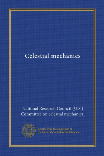 Celestial mechanics (Vol-1)