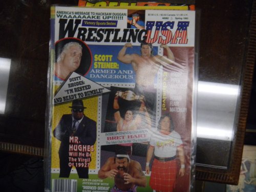 Wrestling Usa Magazine- Bret Hart Spring 1992