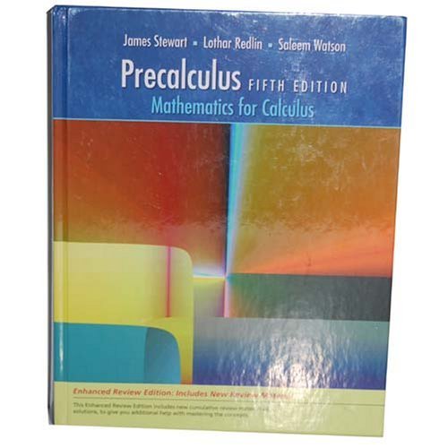 Precalculus: Mathematics for Calculus, Enhanced Review 5th Edition [TEXTBOOK ONLY]
