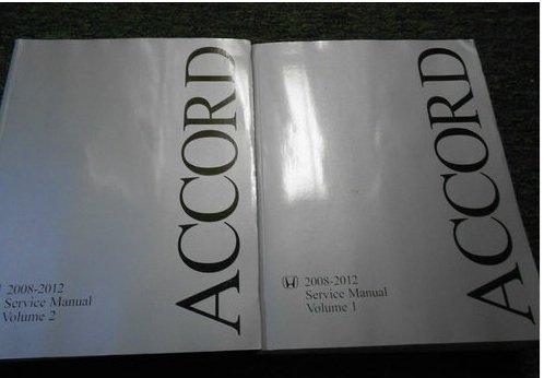 2011 2012 Honda ACCORD Service Shop Repair Manual SET DEALERSHIP OEM BOOKS (2 VOLUME)
