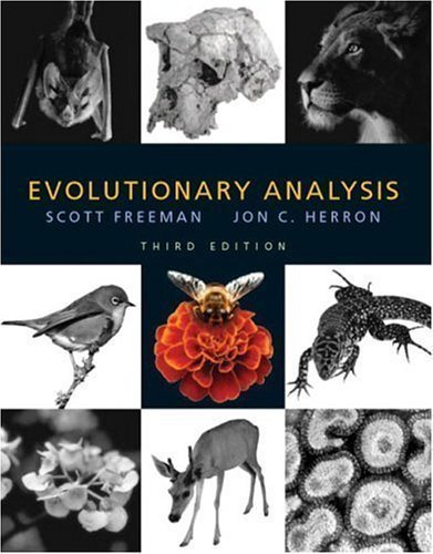 By Scott Freeman, Jon Herron: Evolutionary Analysis, Third Edition Third (3rd) Edition