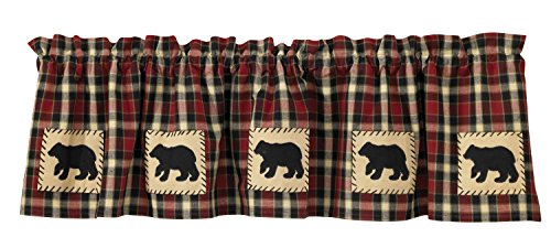 Park Designs Concord Bear Lined Valance, 60 x 14