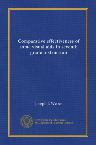 Comparative effectiveness of some visual aids in seventh grade instruction