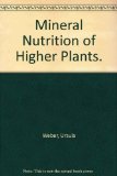 Mineral Nutrition of Higher Plants.
