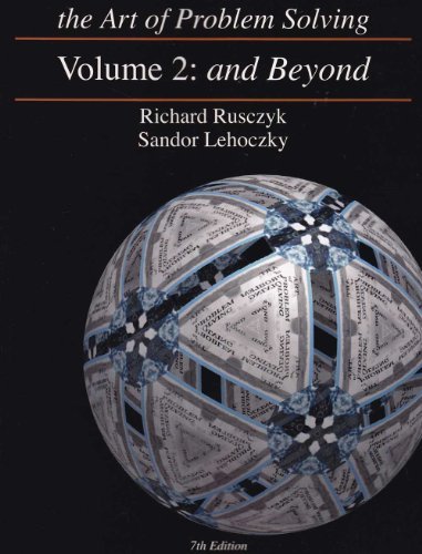Book Cover AoPS 2-Book Set : Art of Problem Solving Beyond Volume 2 Textbook and Solutions Manual 2-Book Set