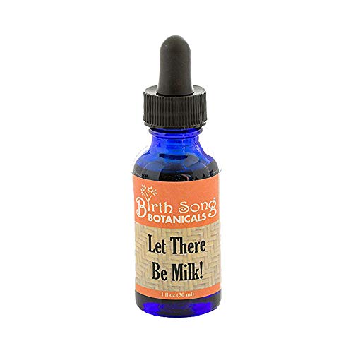 Book Cover Birth Song Botanicals Let There Be Milk Lactation Liquid - with Fenugreek for Breastfeeding Support - 1 oz