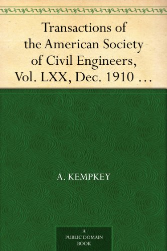 Transactions of the American Society of Civil Engineers, Vol. LXX, Dec. 1910 A Concrete Water Tower, Paper No. 1173