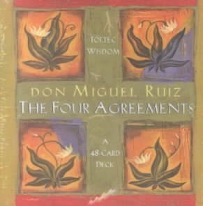 (FOUR AGREEMENTS CARDS)Four Agreements Cards BY Ruiz, Don Miguel[Author]unknown Binding