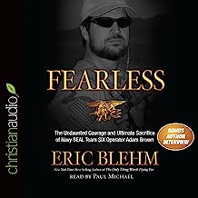 Book Cover Fearless: The Undaunted Courage and Ultimate Sacrifice of Navy SEAL Team SIX Operator Adam Brown