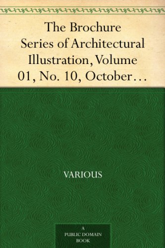 The Brochure Series of Architectural Illustration, Volume 01, No. 10, October 1895.French Farmhouses.
