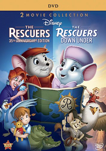 Book Cover The Rescuers (The Rescuers / The Rescuers Down Under) (35th Anniversary Edition)