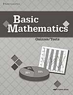 A Beka Basic Mathematics Teacher Quiz/Test Key (#14850401)