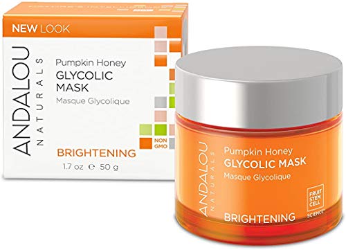 Book Cover Andalou Naturals Brightening Mask, Pumpkin Honey Glycolic, 1.7 Ounce