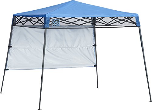 Book Cover Quik Shade Go Hybrid 6' x 6' Sun Protection Pop-Up Compact and Lightweight 7' x 7' Base Slant Leg Backpack Canopy