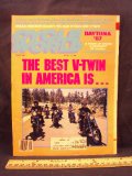 1987 87 June CYCLE WORLD Magazine (Features: MX Test on Kawasaki KX250, + V-Twin Camparison on Harley Davidson FXRS Low Rider Sport, Harley Davidson FXSTC Softtail Custom, Honda Shadow 1100, Kawaski Vulcan 88, Suzuki Intruder 1400, & Yamaha Virago 1100)