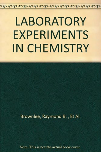 LABORATORY EXPERIMENTS IN CHEMISTRY