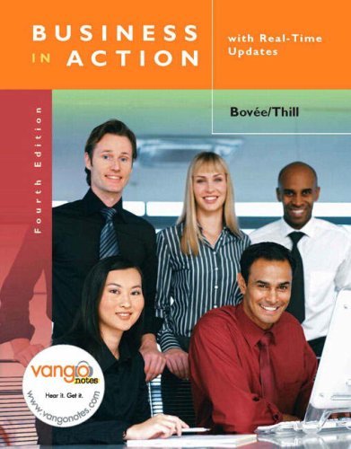Business in Action with Real Time Updates: 4th (fourth) edition