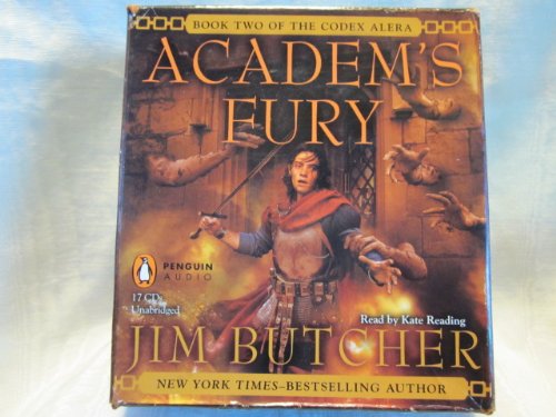 Academ's Fury by Jim Butcher Unabridged CD Audiobook (The Codex Alera, Book 2)