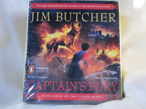 The Captain's Fury by Jim Butcher Unabridged CD Audiobook (The Codex Alera)