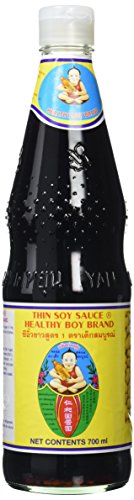 Book Cover Thai Thin (Light) Soy Sauce (700ml by Healthy Boy)