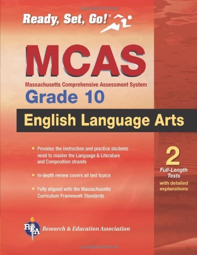 MCAS English  Language Arts, Grade 10 (Massachusetts MCAS Test Preparation)