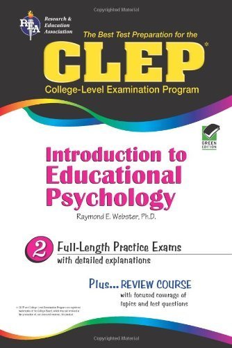 CLEP Introduction to Educational Psychology (CLEP Test Preparation) [Paperback]