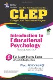 CLEP Introduction to Educational Psychology (CLEP Test Preparation) [Paperback]