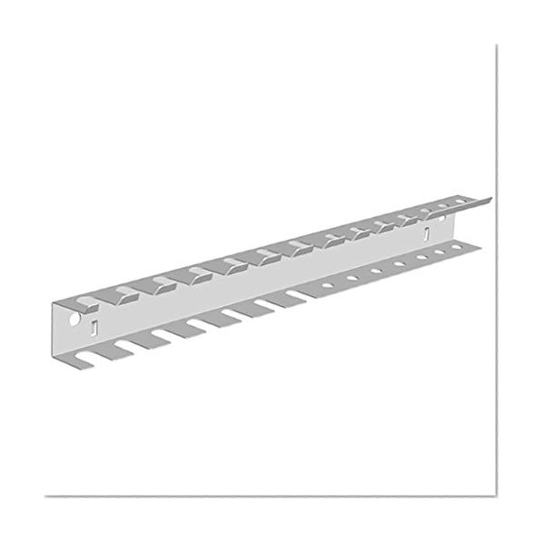 Element System 11412-00002 Porte-outils à double rangée pour panneau de rangement à outils perforé Blanc