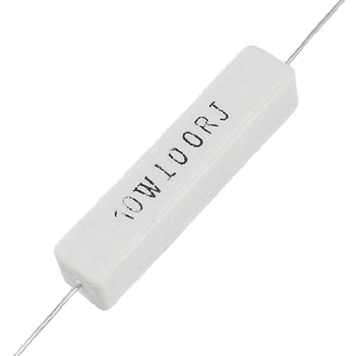 Book Cover Uxcell a11111600ux0212 Axial Wire wound Cement Resistors (Pack of 5)