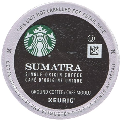 Book Cover Starbucks Sumatra Coffee K-Cups 96 cups (4-pack)