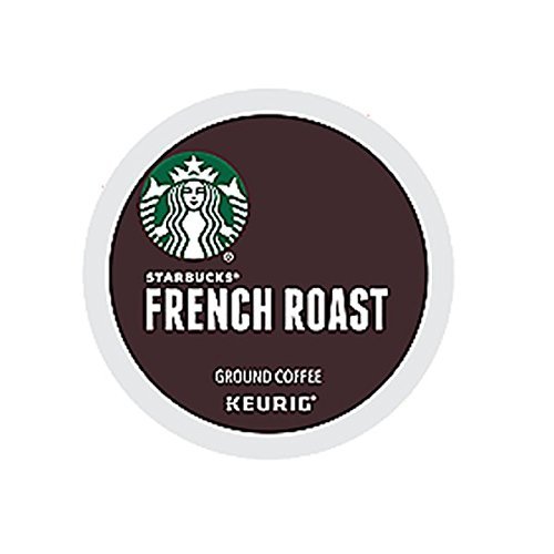 Book Cover Starbucks French Roast Dark Coffee K-Cups 24-Count (Pack of 2)