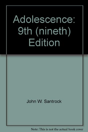 Adolescence: 9th (nineth) Edition